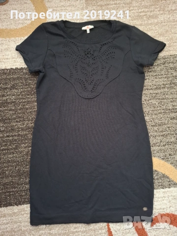 Черна плътна туника Sensation, снимка 2 - Туники - 53215043