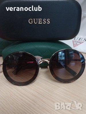 Стилни кръгли слънчеви очила Guess, снимка 2 - Слънчеви и диоптрични очила - 44201828