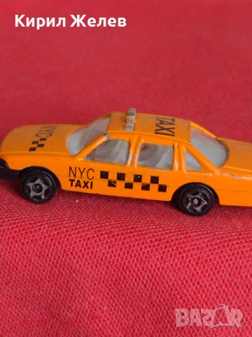 Метална количка NYC TAXI MADE IN CHINA стара рядка за КОЛЕКЦИЯ ДЕКОРАЦИЯ 37600, снимка 3 - Колекции - 40667190