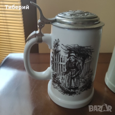 Порцеланови халби/халба за бира, снимка 9 - Чаши - 52162180