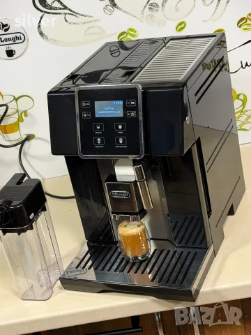 Кафемашина кафе автомат delonghi PERFECTA EVO с гаранция, снимка 2 - Кафемашини - 55997234