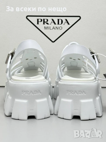Prada Дамски Бели Сандали Прада Код P1062, снимка 2 - Сандали - 51425360