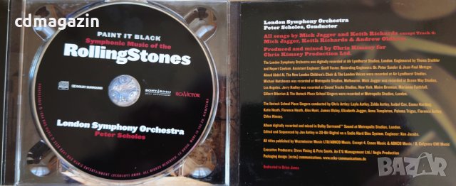 Компакт дискове CD Rolling Stones - Paint It Black - Symphony Music Of The Rolling Stones, снимка 4 - CD дискове - 35433486