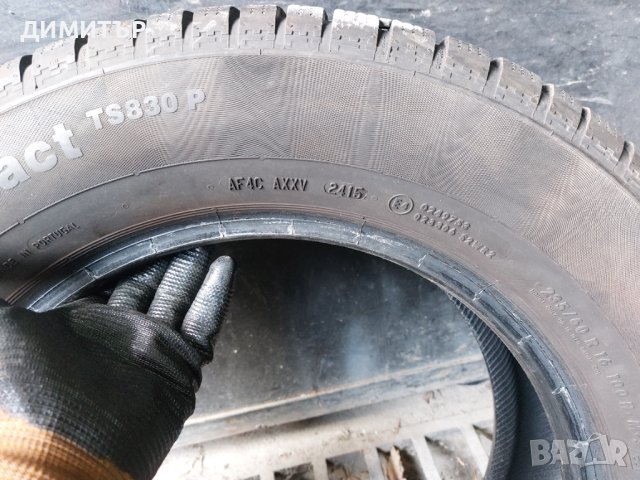 4бр.зимни CONTINENTAL 235/60/16 100H DOT 2415, снимка 9 - Гуми и джанти - 40328796