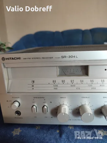 HITACHI - SR 304 L - ресивър, снимка 3 - Ресийвъри, усилватели, смесителни пултове - 56548825
