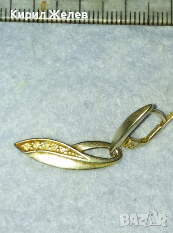 ЧУДЕСНА ФЛОРАЛНА СКЪПОЦЕННА СРЕБЪРНА АРТ ОБЕЦА СРЕБРО 925 СРЕБЪРНО ЛИСТЕНЦЕ с ИСКРЯЩИ ЦИРКОНИ 40198, снимка 10 - Обеци - 42474451