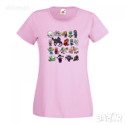 Дамска тениска Minecraft 8 майнкрафт Minecraft,Игра,Забавление,подарък,Изненада,Рожден Ден., снимка 13 - Тениски - 36520930