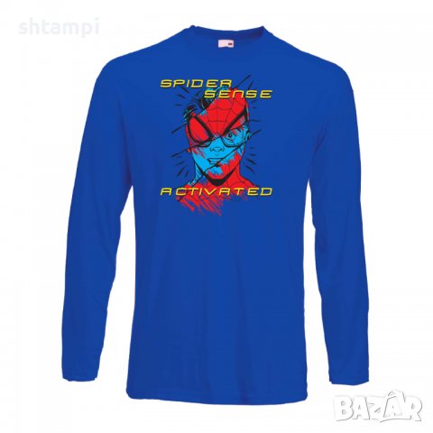 Мъжка тениска Spider Sense Activated Игра,Изненада,Подарък,Празник,Повод, снимка 7 - Тениски - 37246930