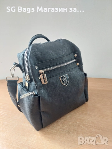 Philipp plein дамска чанта тип раница дамска раница код 26, снимка 5 - Чанти - 51837372