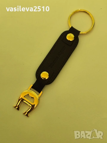 Etienne Aigner оригинален кожен ключодържател , снимка 2 - Други - 53892785