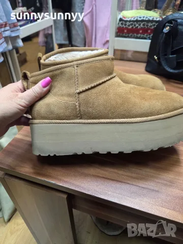ugg боти естествен велур, снимка 2 - Дамски боти - 56465581