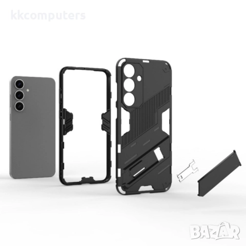 Samsung Galaxy S25+ 5G Punk Armor / 2 in 1 PC + TPU Удароустойчив Калъф и Протектор, снимка 6 - Калъфи, кейсове - 51430848