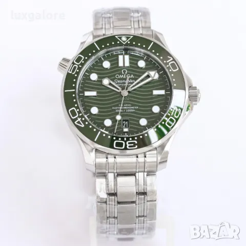 Мъжки часовник OMEGA Seamaster Diver 300M Green с автоматичен механизъм