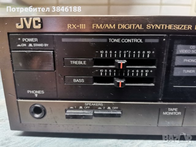 JVC RX-111 FM AM Digital Synthesizer Receiver , снимка 3 - Ресийвъри, усилватели, смесителни пултове - 42300512