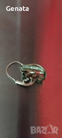 Златни обици за матерял, снимка 2 - Обеци - 53112894