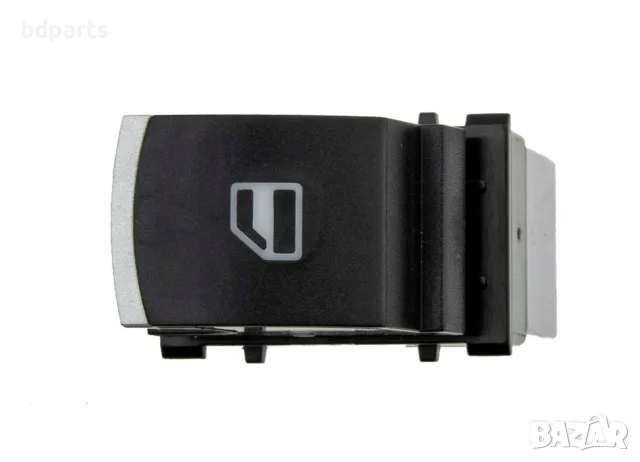 Бутон ключ за стъкла, VW, Golf 5 6, Passat B6, Touran, Caddy, Хром, снимка 3 - Части - 56142117