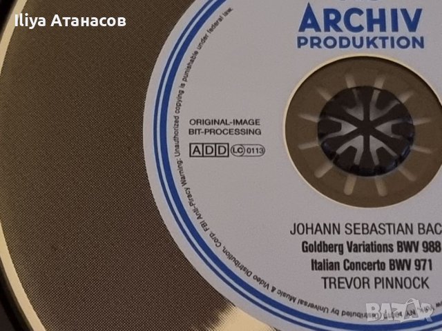 Johann Sebastian Bach BIT processing-ADD CD, снимка 5 - CD дискове - 39566574