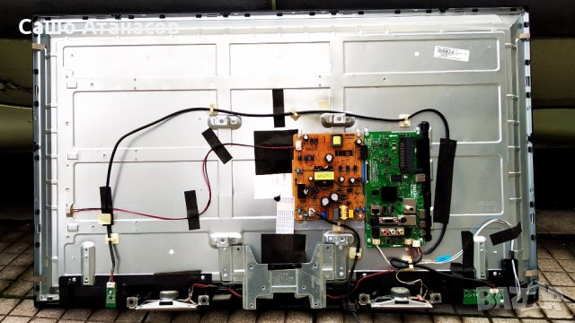 HITACHI 40HE4000 със счупена матрица ,17IPS12 ,17MB211S ,VES400UNDS-2D-N12 ,17WFM07 ,GE009RF1-V1.0, снимка 4 - Части и Платки - 31945319