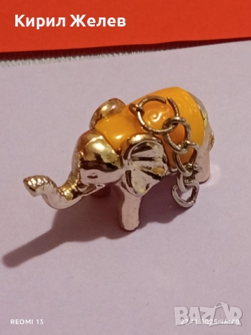 ВИСУЛКА ТАЛИСМАН СЛОН КРАСИВ МОДЕН АКСЕСОАР 52170, снимка 3 - Колиета, медальони, синджири - 52503945