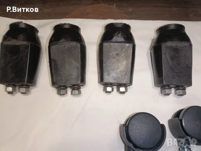 Лот колелца и крака за мебели, снимка 4 - Други - 56066328