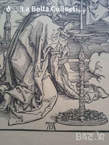 Литография Албрехт Дюрер в рамки с воден знак, снимка 6 - Нумизматика и бонистика - 40873488