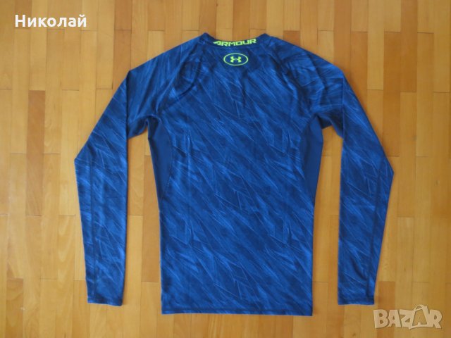 Under  Armour Printed Long Sleeve Compression Shirt , снимка 6 - Спортни дрехи, екипи - 29952192