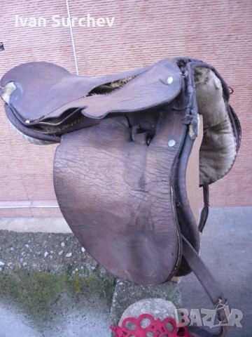 СТАРО СЕДЛО ОТ ПЕТДЕСТТЕ ГОДИНИ, снимка 10 - Други животни - 53256267
