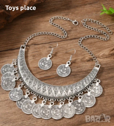 Различни модели етно колиета, прочелник, пендари, накит за народна носия , снимка 4 - Колиета, медальони, синджири - 51917696