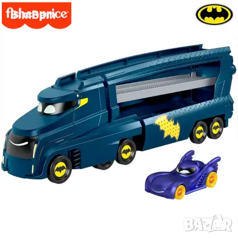 Транспортьор за колички Батман Batwheels Fisher Price, снимка 2 - Коли, камиони, мотори, писти - 48377117