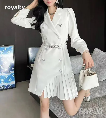 Pr🅰️da дамски елегантни рокли Два цвята 