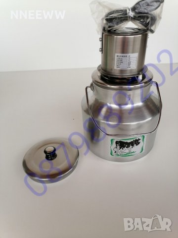 ЕЛЕКТРИЧЕСКА МЛЕКОБИЯЧКА Машина за биене на мляко и масло,7,11, 20, 40л, снимка 3 - Кухненски роботи - 26099656