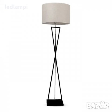 Наземна Лампа Е27 С Кръгъл Абажур