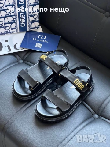 Christian Dior Дамски Черни Сандали Кристиян Диор Код E450
