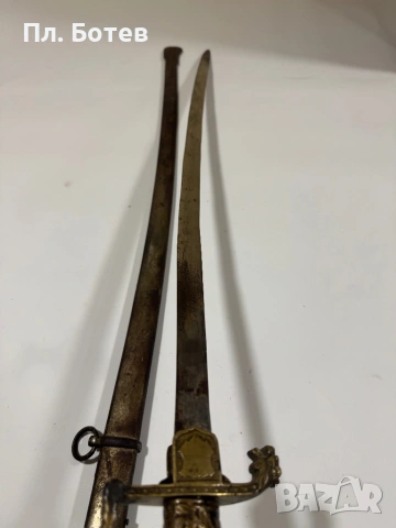 Българска Борисова сабя ДКВ, снимка 8 - Антикварни и старинни предмети - 54358998