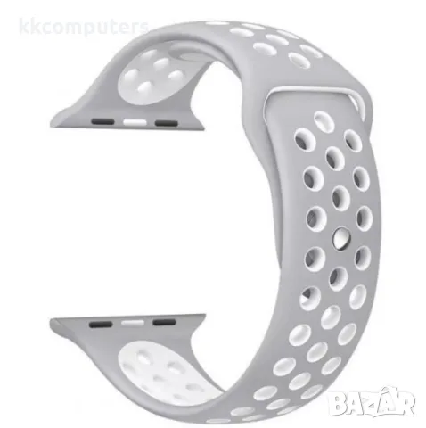 Силиконова спортна каишка за за Smart Watch 22m / Huawei GT, Samsung Gear и др. /Сив/ Баркод : 31287