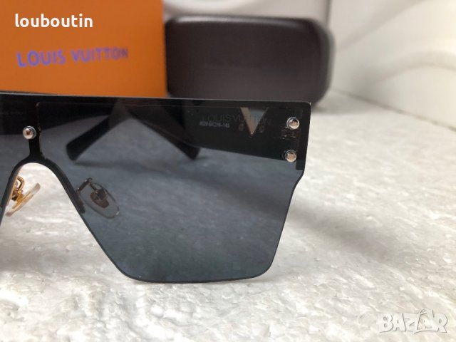 -25 % разпродажба Louis Vuitton 2023 висок клас мъжки слънчеви очила маска, снимка 12 - Слънчеви и диоптрични очила - 38978671