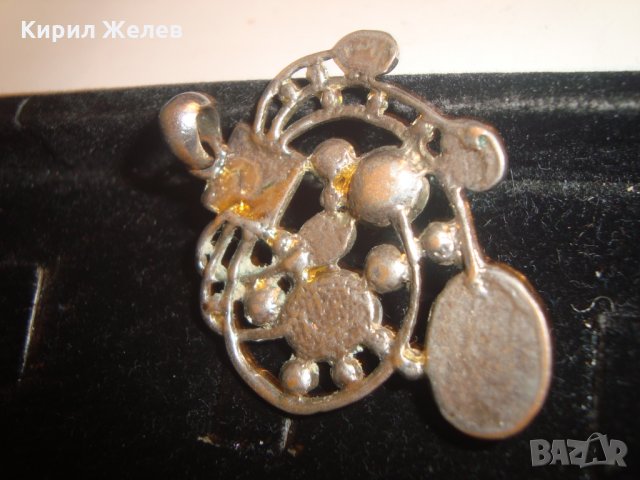 СТАР АРТ МЕДАЛЬОН с ПОЛУСКЪПОЦЕННИ КАМЪНИ и КРИСТАЛИ 15037, снимка 8 - Колиета, медальони, синджири - 30641346