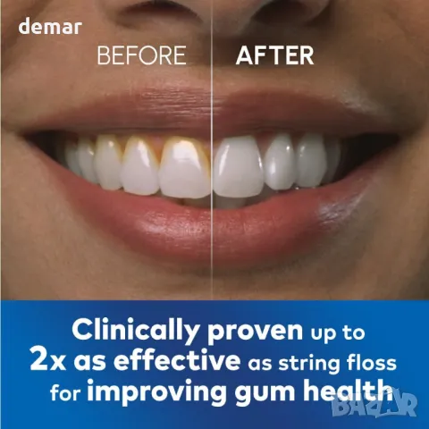 Waterpik безжичен зъбен душ, иригатор за устна кухина, идеален за пътуване, бял, WF-16, снимка 5 - Други - 50042156