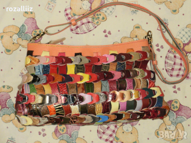 нова красива чанта естествена кожа, снимка 6 - Чанти - 44921212