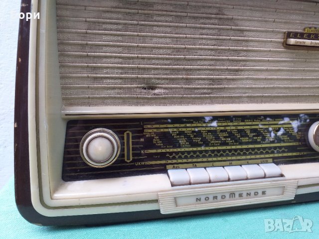 Nordmende Elektra HIFI Е 13  1960г, снимка 5 - Радиокасетофони, транзистори - 29513139