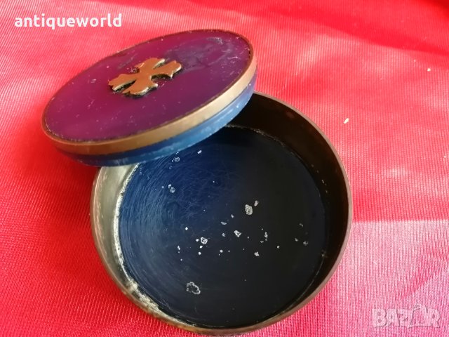 Стара Църковна Кутийка Месинг, снимка 4 - Антикварни и старинни предмети - 30579656