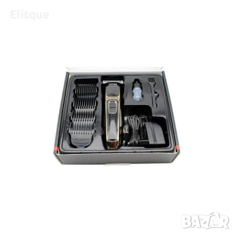 Акумулаторна машинка за подстригване и оформяне G E E M Y GM 6069, снимка 5 - Машинки за подстригване - 52896930