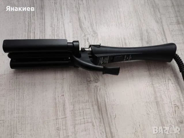 Професионална тройна маша GAMMAPIU, снимка 2 - Маши за коса - 49332188