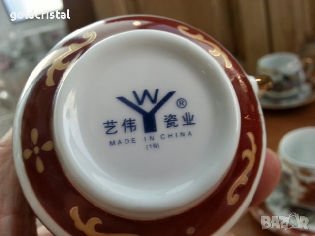 Порцеланови чаши за кафе китайски порцелан , снимка 9 - Антикварни и старинни предмети - 37624773