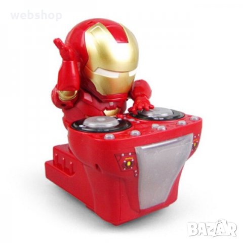 Интерактивна музикална играчка Iron Man DJ, снимка 4 - Музикални играчки - 33983385