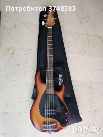 Продавам: Sterling Ray35 by Music Man – 5-струнен бас с активна електроника.