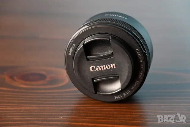 Обектив Canon EF 50mm f1.8 STM, снимка 3 - Обективи и филтри - 55836242
