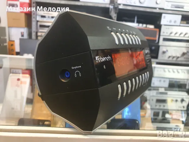 НОВО! Радиочасовник с будилник Bench Има RDS. В отлично техническо и визуално състояние., снимка 7 - Радиокасетофони, транзистори - 49219072