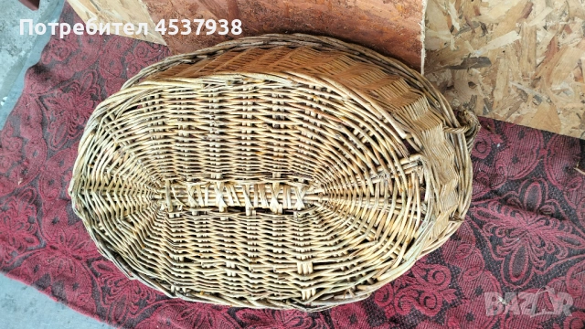 Продавам плетен панер, снимка 3 - Други - 53332549