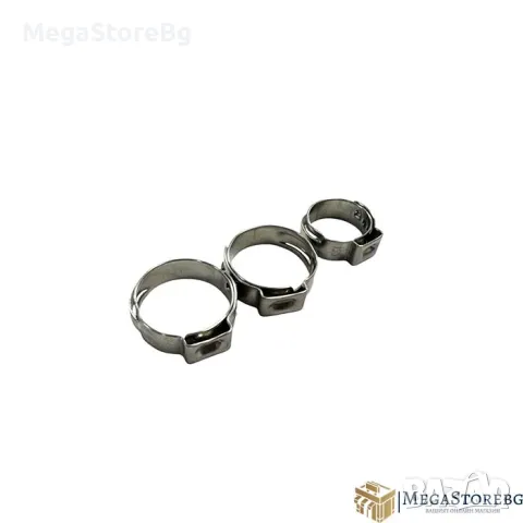 Скоби за маркуч 100бр., снимка 2 - Други инструменти - 49903130